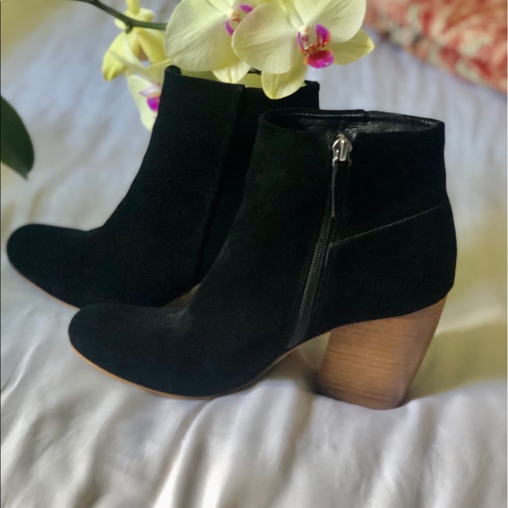 Crown Vintage Suede Ankle Booties - Picture 1 of 12